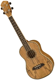 Oscar Schmidt OU7TLH Left Handed Spalted Mango Tenor Ukulele Uke with Gig Bag