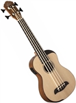 Oscar Schmidt OUB500K Acoustic/Electric Ukulele Uke Bass Guitar w/ Deluxe Bag