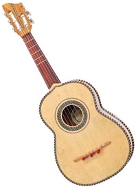 Paracho Elite Vihuela Tejano Mariachi Guitar w/ Bag