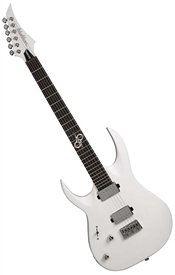 Washburn Parallaxe Solar PX-SOLAR160WHMLH 6 String Electric Guitar - Left Handed with Gig Bag
