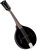 Rover RM-50B Mandolin All-Solid A-Model Player Series Mandolin Black