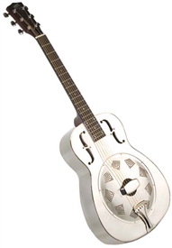 Recording King RM-998-R Style-O Roundneck Bell Brass Resonator Guitar - Round Hole Coverplate. Free case and shipping!