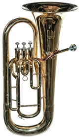 RS Berkeley BAR903 Signature Series 3 Valve Euphonium with Case, Care Kit and Hercules Stand