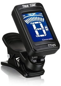 True Tune TT-05 Tuner Clip on Sensing Chromatic Tuner - Banjo,Guitar,Bass,Violin,Mandolin,Cello