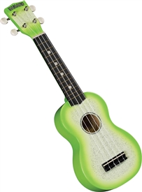 Hamano U-35GN Soprano Sparkle Ukulele Uke w/ Bag GREEN