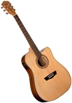 Washburn WD7SCE Dreadnought Acoustic Electric Guitar Harvest Series