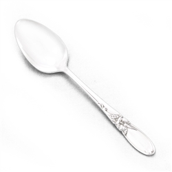 White Orchid by Community, Silverplate Dessert Place Spoon