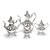 Winthrop by Reed & Barton, Silverplate 4-PC Tea & Coffee Service