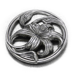 Pin by Danecraft, Sterling Lily Encircled