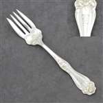 American Beauty Rose by 1847 Rogers, Silverplate Salad Fork, Monogram L