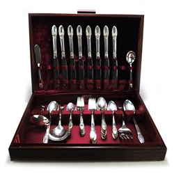 First Love by 1847 Rogers, Silverplate Flatware Set, 54 PC Set