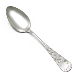 Antique Lily, Engraved by Whiting Div. of Gorham, Sterling Teaspoon, Monogram G.J.D.
