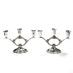 Eternally Yours by 1847 Rogers, Silverplate Candelabrum