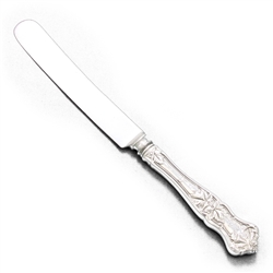 Edgewood by Simpson, Hall & Miller, Sterling Dinner Knife, Blunt Plated, Monogram I