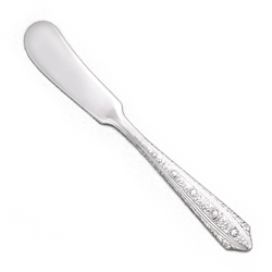 Normandie by Wallace, Sterling Butter Spreader, Flat Handle