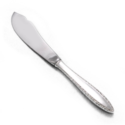 Lace Point by Lunt, Sterling Master Butter Knife, Hollow Handle