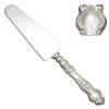 Violet by Wallace, Sterling Cake, Pie or Ice Cream Server, Monogram F