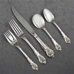 Sir Christopher by Wallace, Sterling 5-PC Setting, Luncheon w/ Cream Soup Spoon