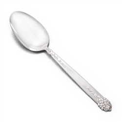 Moss Rose by National, Silverplate Tablespoon (Serving Spoon)