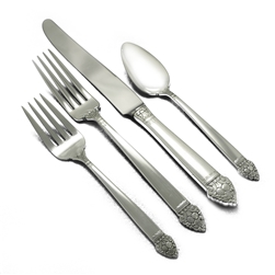 King Cedric by Community, Silverplate 4-PC Setting, Dinner, French