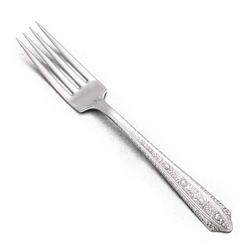 Normandie by Wallace, Sterling Luncheon Fork, Monogram 1939