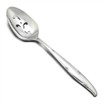 Silver Flower by Community, Silverplate Tablespoon, Pierced (Serving Spoon)