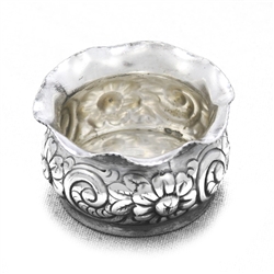 Salt Dip by Barbour Silver Plate Co., Silverplate Repousse Design