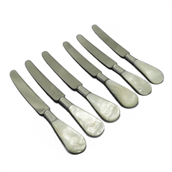 Pearl Handle made in England Fruit Knives, Set of 6