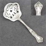 Edgewood by Simpson, Hall & Miller, Sterling Bonbon Spoon, Monogram F