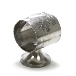 Napkin Ring by Rogers & Bros., Silverplate Eastlake on a Stand Design