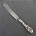 Rose by Stieff, Sterling Dinner Knife, Blunt Stainless