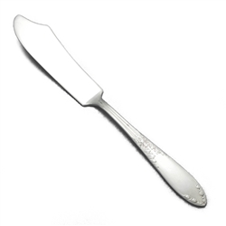 King Edward by National, Silverplate Master Butter Knife, Flat Handle