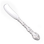 French Scroll by Alvin, Sterling Butter Spreader, Flat Handle