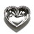 Valencia by International, Sterling Nut Dish, Heart Shaped