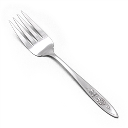 My Rose by Oneida, Stainless Cold Meat Fork