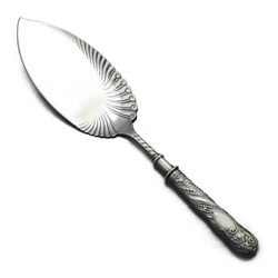 Siren by 1847 Rogers, Silverplate Fish Serving Slice, Hollow Handle