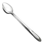 English Garden by S.L. & G.H. Rogers, Silverplate Iced Teaspoon