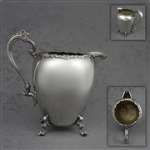 Water Pitcher by Sheridan Silver Co., Inc., Silverplate Scroll & Flower Design