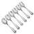 Stratford by Simpson, Hall & Miller, Sterling Ice Cream Forks, Set of 6