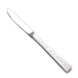 Silver Lace by 1847 Rogers, Silverplate Dinner Knife, Modern Blade
