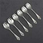 Sir Christopher by Wallace, Sterling Ice Cream Forks, Set of 6