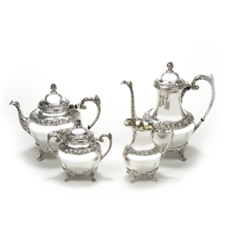 Heritage by 1847 Rogers, Silverplate 4-PC Tea & Coffee Service