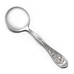 Carnation by W.R. Keystone, Silverplate Bouillon Soup Spoon