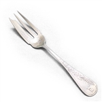 Antique, Engraved No. 8 by Gorham, Sterling Pickle Fork, Monogram A