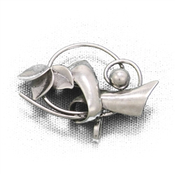 Pin, Sterling Watch Holder