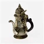 Coffee Pot, Sterling Miniature