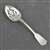 Tablespoon, Pierced (Serving Spoon) by English, Silverplate Shell Design