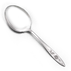 My Rose by Oneida, Stainless Berry Spoon