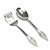 Salad Serving Set, 2-PC by Avon Silver Plate, Silverplate Christmas Tree