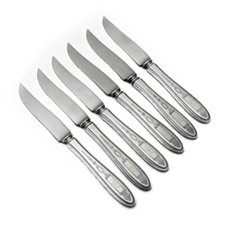 Grosvenor by Community, Silverplate Fruit Knives, Set of 6, Monogram R